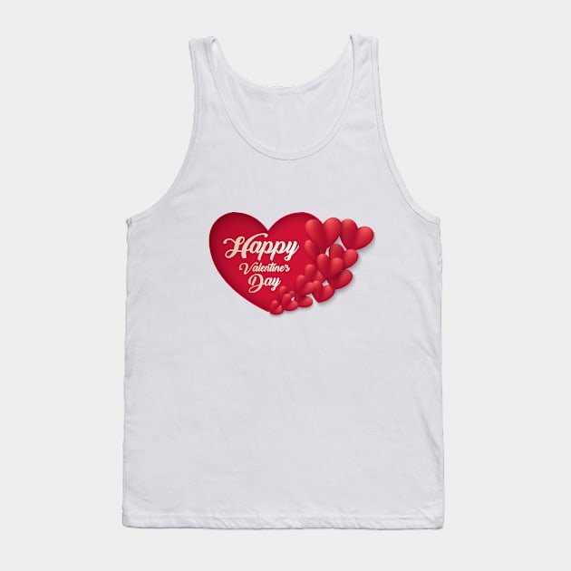 happy valentine's day Tank Top by soufibyshop